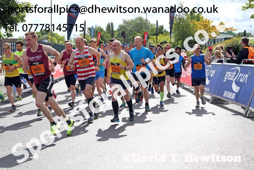 Great North 10k, Gateshead. Photo: David T. Hewitson/Sports for All Pics